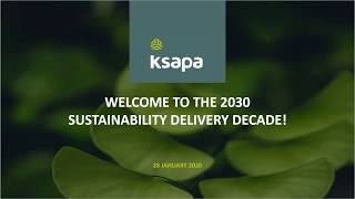 Ksapa Report: Towards 2030 - Overview Webinar - FR