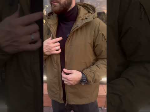 Куртка зимова тактична YINREN WolfHound Койот мікро пуховик, видео 3