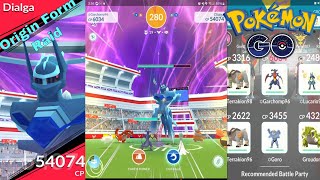 Pokemon Go Origin Form Dialga Raid!