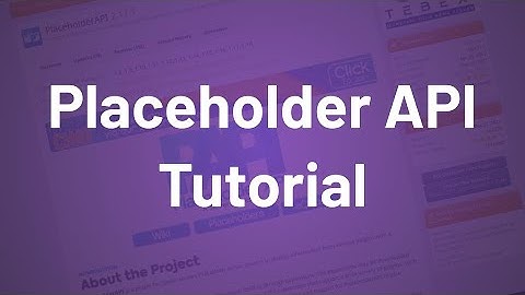Placeholder API Tutorial - FOSS Minecraft Plugins