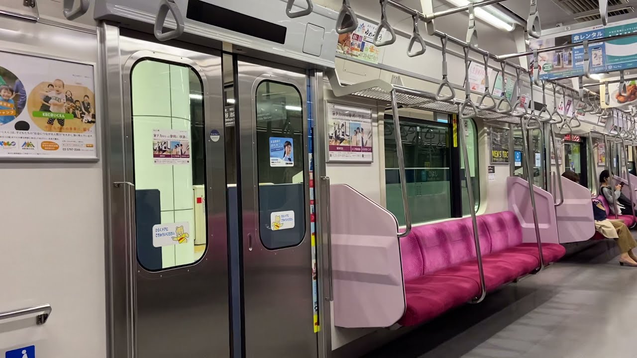 車内動画】東急5080系5181F(LED車内表示器)各停 西高島平行き 日吉