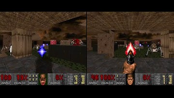 DOOM 2 Map 7 Dead Simple Cooperative Split Screen Xbox One