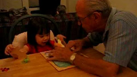 Ruby and GP Sadler Puzzle Time