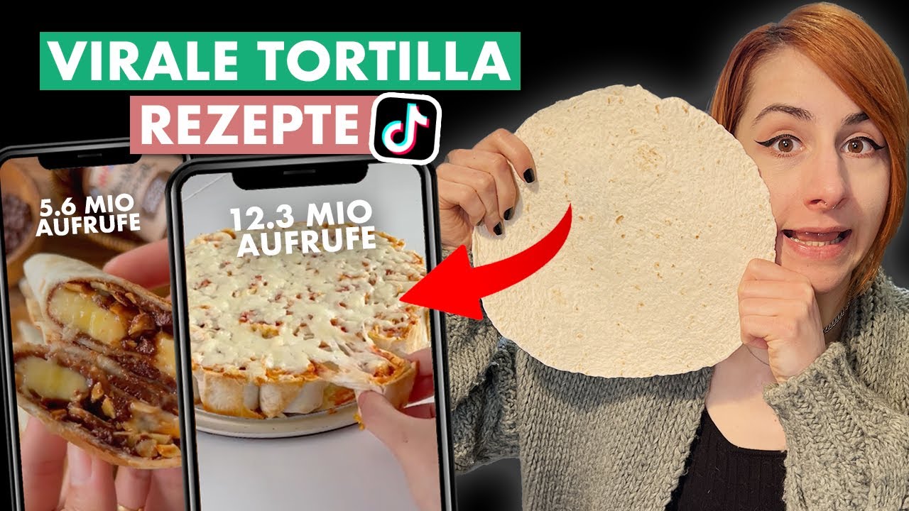 Ich teste VIRALE Tortilla Rezepte von TikTok (KÄSIG 🧀!)