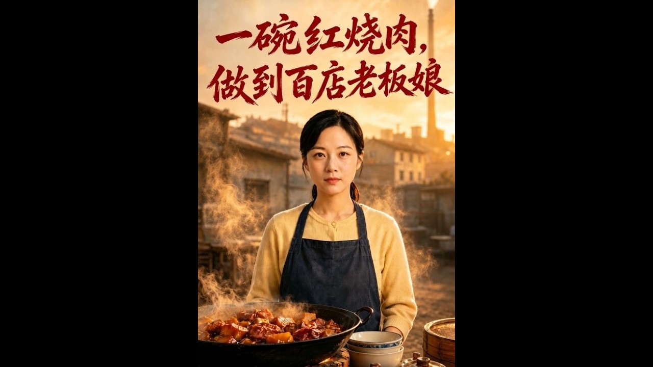 【一口气看完】《一碗红烧肉，做到百店老板娘》#短剧 #AI短剧 #逆袭 #drama #爽剧 #鲨鱼先生
