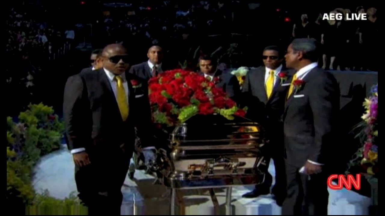 Michael Jackson's Casket Entering The Staple Center YouTube