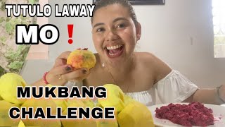 Mangasim-Ngasim Mango Whipon And Sili Mukbang Challenge Vel Ina