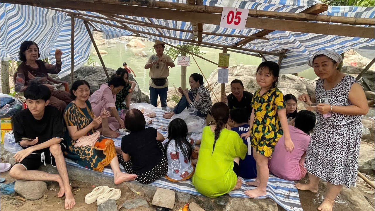 Khám phá, tắm Suối TÀ LỌT và ăn dã ngoại cùng đại Gia Đình lưu lại kỷ niệm tại Tri Tôn - An Giang