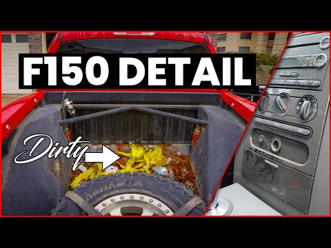 Deep Cleaning The Dirtiest Ford F150! Insanely Satisfying Truck Detailing