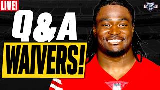 Information Answering Your Week 2 Waiver & Trade Questions LIVE! News