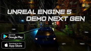 Unreal Engine 5 Demo Next Gen  In Google Play Store | Stroyed Developer #ue5 #ue5mobile