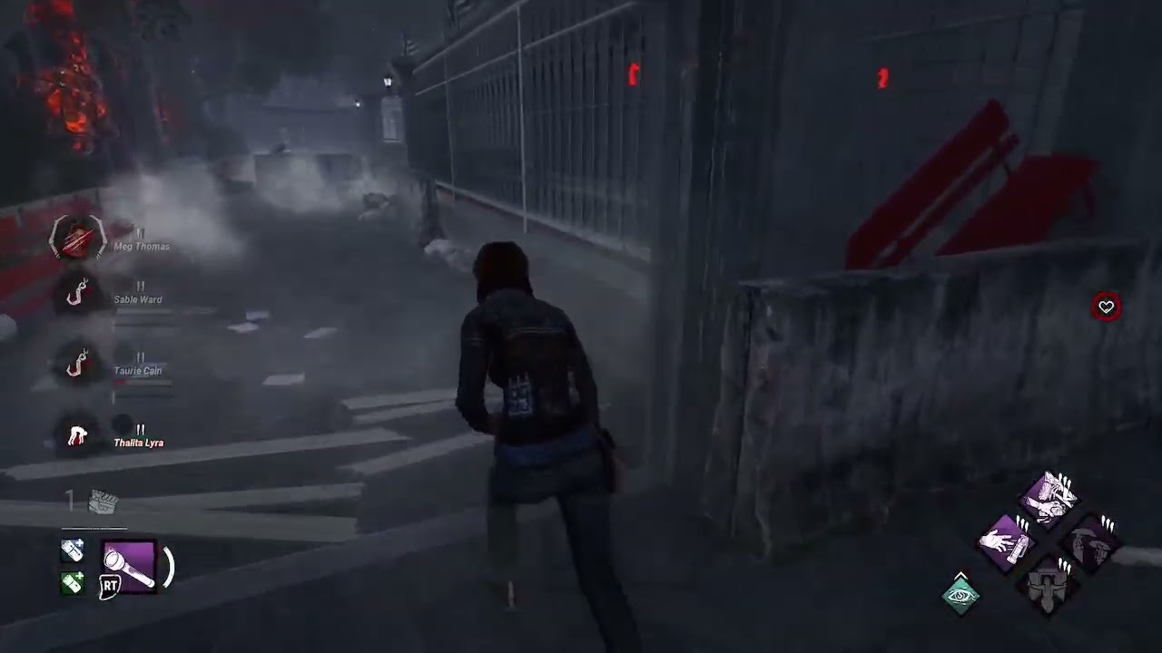 Girl Playing Dead By Daylight Survivor Trying To Survive