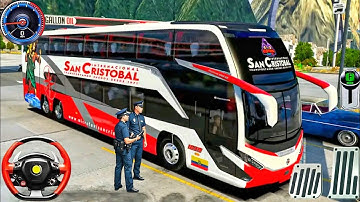 Bus Simulator Games 2025 3D City Tourist Bus Driving - Bus Game Best Bus Games For Android Gameplay