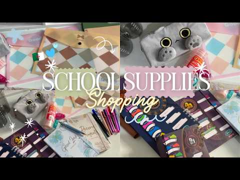 School Supplies Haul 🛍️ 🇩🇿| ✨هيا نروحو نشريو لوازم القراية مع بعض