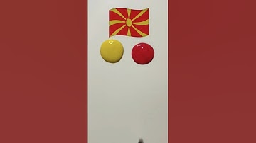 What Color do mixed flags make? (Part 5) #colormixing #paintmixing #asmart