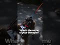 What's the name of your therapist?