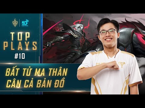 TOP PLAYS #10 | Lai bâng: Cân cả bản đồ với Volkath | Viettel 5G ĐTDV mùa Xuân 2020
