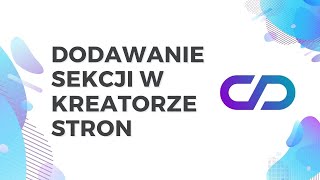 Własna strona www - jak dodawać sekcje?