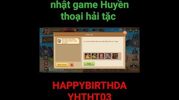 Code siêu VIP mừng sinh nhật game Huyền thoại hải tặc #htht #code #onepiece #codehtht