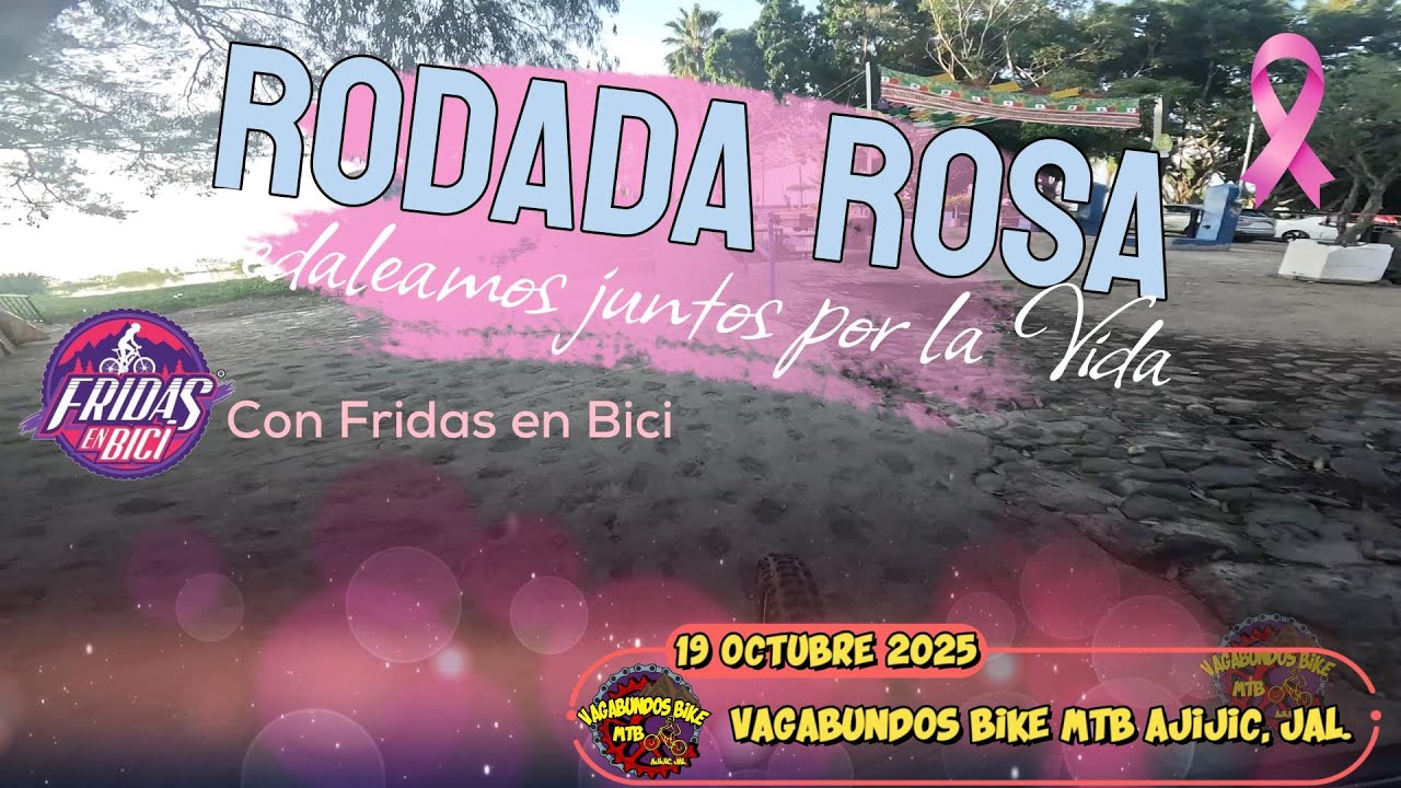 Rodada Rosa con Fridas en Bici Chapala