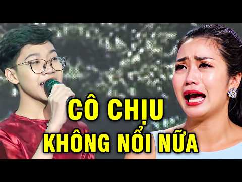 Giám khảo NHÓI TIM trước giọng hát XÉ RUỘT cả trường quay như bị cuốn vào câu chuyện