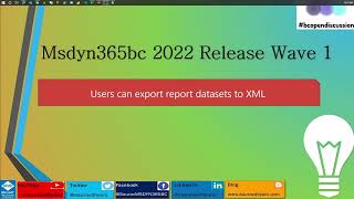 Users can export report datasets to XML.
