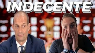 🔴CONFERENZA STAMPA SCANDALOSA DI ALLEGRI PRIMA DELLA FINALE DI COPPA ITALIA 🤮🤮🤮