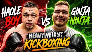 Heavyweight Kickboxing! - Haole Boy vs Ginja Ninja