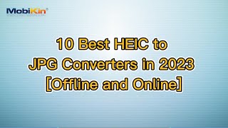 10 Best HEIC to JPG Converters in 2023 [Offline and Online]