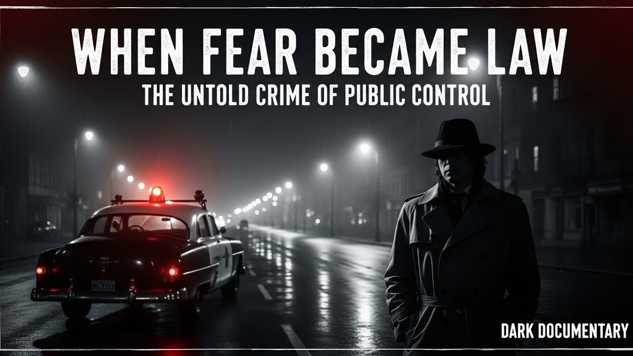 When Fear Became Law The Untold Crime of Public Control | Dark Documentary