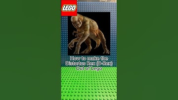 How to make the D-Rex out of Lego #lego #jurassicworld #legodinosaurs