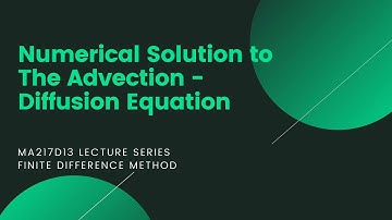 METODE BEDA HINGGA | IMPLEMENTASI MATLAB UNTUK SOLUSI NUMERIK PERSAMAAN ADVEKSI - DIFUSI