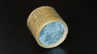 Unsearched Morgan Silver Dollar Rolls From eBay!  Ebay Coin Roll Hunting