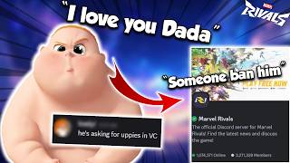 I Roleplayed as a Baby in The Official Marvel Rivals Discord Server...