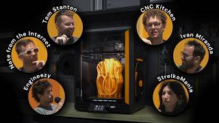 My favorite YouTuber's & I talk about 3D Printing! (Open Sauce 2026)