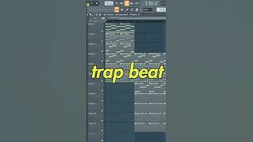 EASIEST FL STUDIO TRAP BEAT TUTORIAL! #flstudio #musicproducer #flstudiotutorial