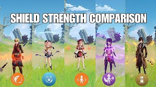 Who Is The Bestzhonglis Shield Strength Comparison genshin Impact