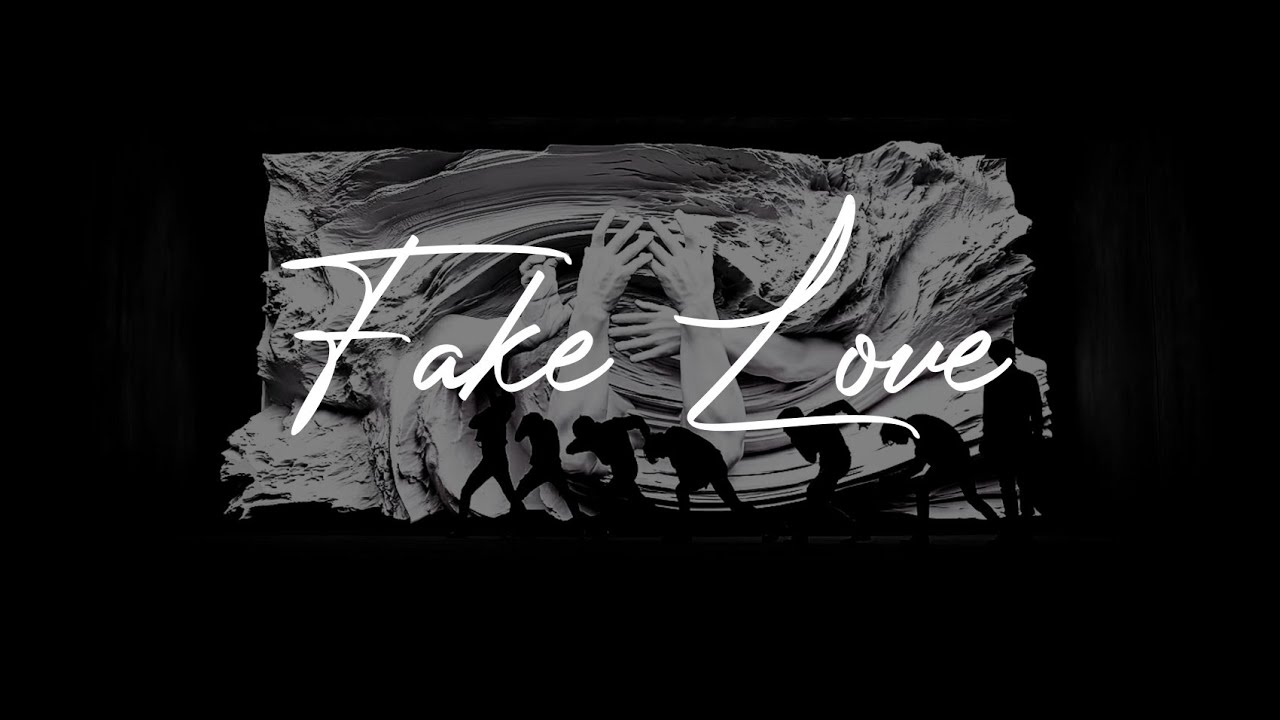  bts fake love aesthetic  english lyrics YouTube