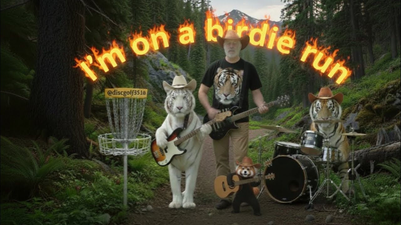 Disc Golf  I'm On A Birdie Run