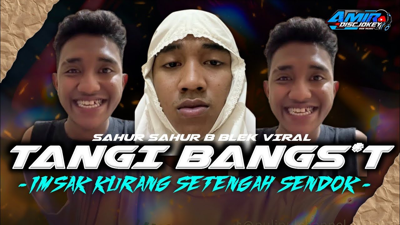 DJ SAHUR B BLEK LAGI VIRAL DI TIKTOK TRAP PARTY MIDDLE CETAS CETUS | AMIR DISCJOKEY