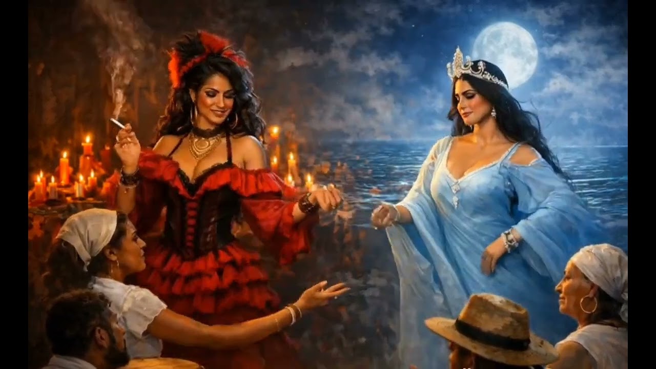 Pomba gira e iemanjá 