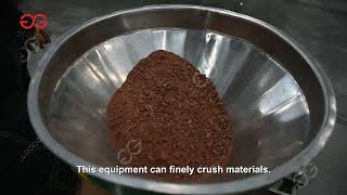 Small Cocoa Powder Production Line, Cocoa Powder Making Processing Machine