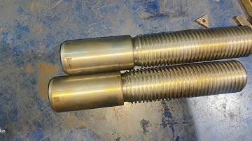 M36*4 Pitch square thread turning