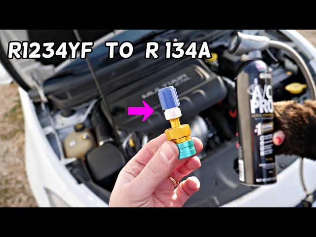 Convertisseur R1234YF en R134A - De M12 x1.5 à F14 x1.5