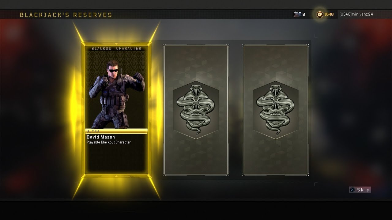 I'm Getting All The Blackout Characters