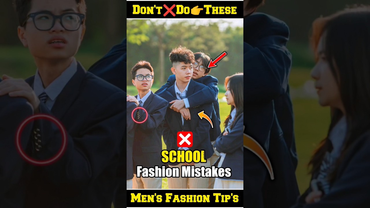 School Fashion Mistake 🔥 