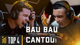 FAC E VITIN INCRÍVEIS DE BAU BAU! | TOP 4 JOGADAS LBFF 5