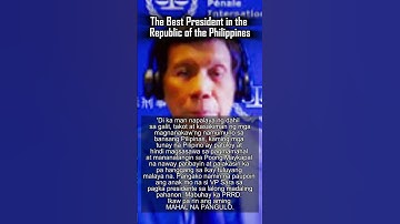 The Greatest President - President Rodrigo Roa Duterte