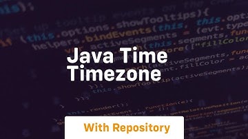 java time timezone