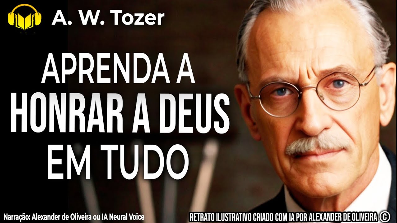 SANTIDADE no viver: o PODER de honrar a DEUS em TUDO | A. W. Tozer (1897–1963) – 1 Coríntios 10.31